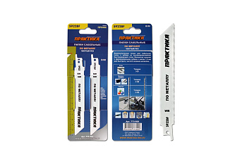 Пилки для лезвийной пилы ПРАКТИКА S922BF BIM, по металлу, шаг 1,8мм, длина 150мм, 2шт Пилки для лезвийной пилы ПРАКТИКА S922BF BIM, по металлу, шаг 1,8мм, длина 150мм, 2шт