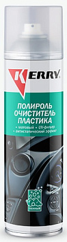 Полироль для пластика пенный KERRY с антистатиком 250мл. (KR-905)