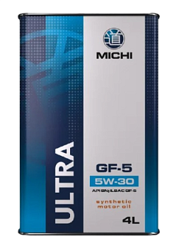 Масло Michi Ultra 5w-30 GF-5 4л