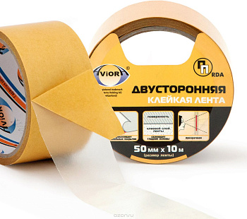 Скотч двухсторонний 50х10 ТК AVIORA