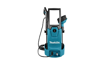 Мойка высокого давления MAKITA 1,8кВт,120бар,420л/ч,шланг10м,стальная помпа,пеногенерат,2 насадки