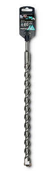 Бур по бетону SDS-plus METALLICA Optima 20 х400/350 мм, напайка с центром, 2 спирали