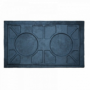 Плита большая без ребер 710*410*25 23кг