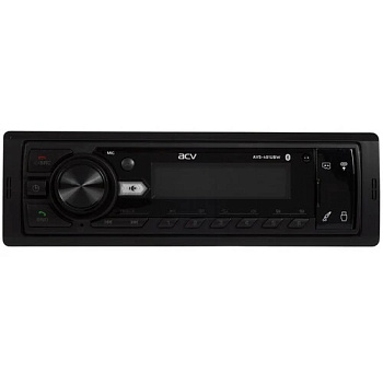 ACV AVS-401UBW (1din/База 36мм/белая/Bluetooth/USB/TYPE-C/AUX/SD/FM/4*50)