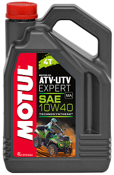 Масло моторное MOTUL ATV UTV Expert 4T 10W40 4л