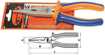 Длинногубцы 160мм