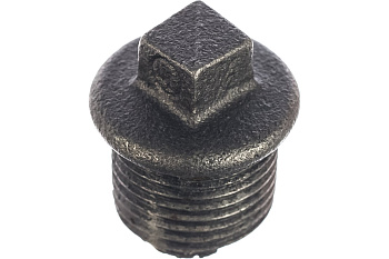 Заглушка чуг Ду15 (1/2") НР Fittex PLUS