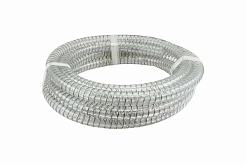 Шланг PVC армированный алюминиевой лентой, серебристый (150см) -44-1 VALFEX