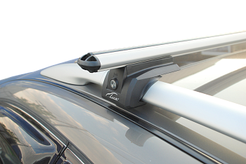 Система багажная "LUX" ЭЛЕГАНТ с дугами 1,2м аэро-классик (53мм) для а/м с рейлингами