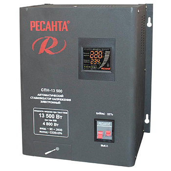Стабилизатор СПН- 13500 Ресанта  Стабилизатор СПН- 13500 Ресанта