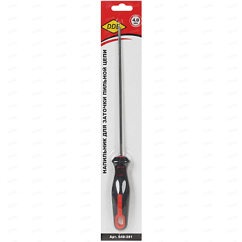 Напильник круглый DDE с ручкой 4,0 мм -5/32"