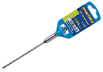 Бур ПРАКТИКА (SDS+) 4,0х160мм серия "Мастер" по бетону