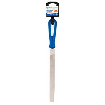 Напильник полукруглый КОБАЛЬТ двухкомпонентная рукоятка, № 2, 250мм, подвес