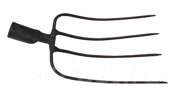 Вилы 4-х рогие навозные сварные d=8