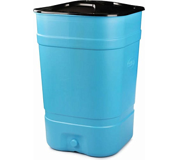 Бочка-бак 350л квадратная (с крышкой) 