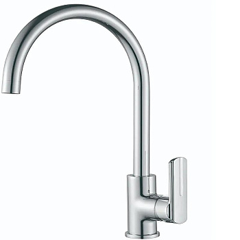 Смеситель ACCOONA для кухни однорукий с гайкой ф35 латунь