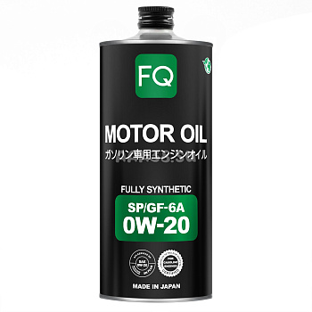 Масло моторное FQ FULLY SYNTHETIC SP/GF-6A 0W20 1л