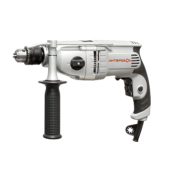 Дрель ударная ИНТЕРСКОЛ ДУ-13/810(820)ЭР, 810Вт, 13мм, 830/2000об/мин, 3,2кг Дрель ударная ИНТЕРСКОЛ ДУ-13/810(820)ЭР, 810Вт, 13мм, 830/2000об/мин, 3,2кг