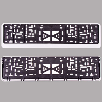 Подставка под номер рамка-книжка, белая 112/3-STD-b