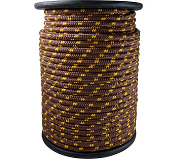 Канат полип.плет.16мм, 16пр, серд.(цена за 1 м) 100м