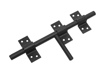 Засов универсальный ЗУ-250  (черный)