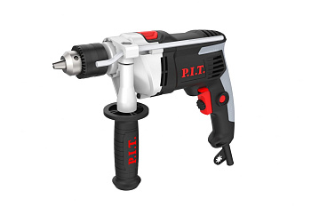 Дрель ударная P.I.T. PSB13-C8 (950Вт, мет.корпус редуктора, 0-3000 об/мин, ключевой патрон 13мм)