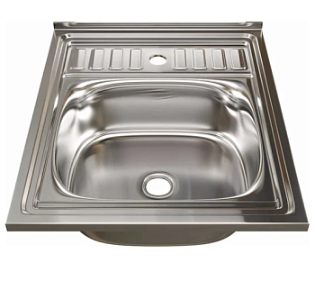 Мойка 50х60 (0,4) вып 1 1/2 MIXLINE 16см