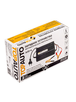 Устройство зарядное ТОП АВТО АЗУ-4 (4А, для 12В- АКБ до 80 А*ч, светодиод.инд.)