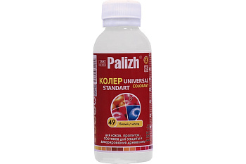 Паста колер.универс. STANDART "Palizh" (110 г), белый №49