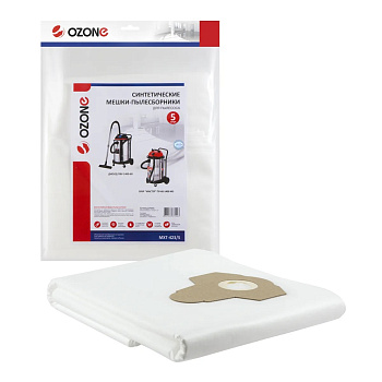 Мешки для пылесоса ДИОЛД ПВУ-1400-60, ЗУБР ПУ-60-1400 М4 МАСТЕР, КОРВЕТ 367,  5шт, синт.