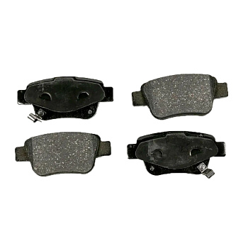 Колодки тормозные, задние D2239MH (с антискрипной пластиной)