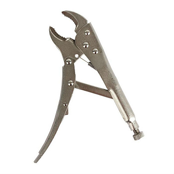 Клещи зажимные КОБАЛЬТ полукруглые губки, 250 мм