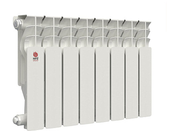 Радиатор алюминиевый "НРЗ"500/100(15) 08 секций ПРОФИ 200Вт