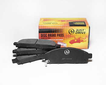 Колодки тормозные, передние D6128M