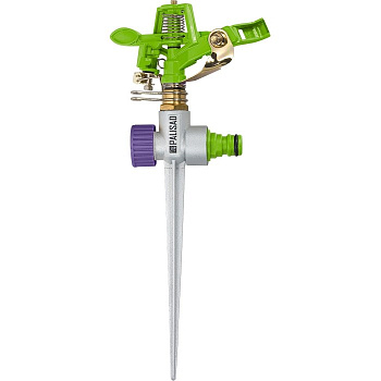 Разбрызгиватель латунный импульсн. с регулировкой угла горизонт. распыл. 26м PALISAD