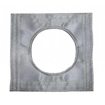 Накладка термостойкая на окно под газоотводную трубу D 100мм
