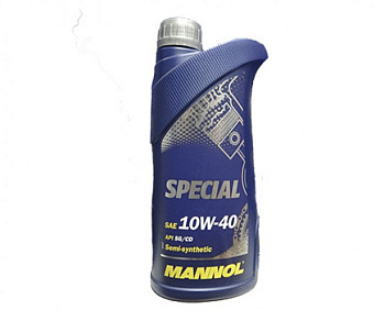 Масло моторное MANNOL SPECIAL 10W40 п/с 1л.
