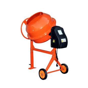Бетоносмеситель OLYMP MACHINERY 125 (двигатель 450Вт, 125л, 30об/мин, чугун венец)
