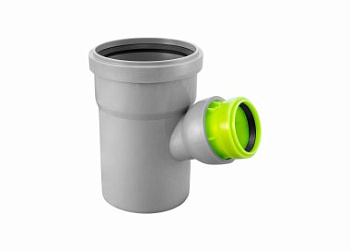 Тройник регулируемый 45-88C 110-50 вн.канализ. VALFEX