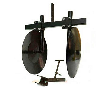 Окучник м/б Каскад со сцепкой дисковый регулируемый, прямой