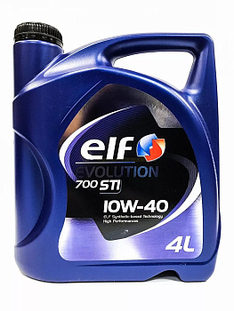 Масло моторное ELF TURBO DIESEL 10W40 4л. п/с EVOL. 700