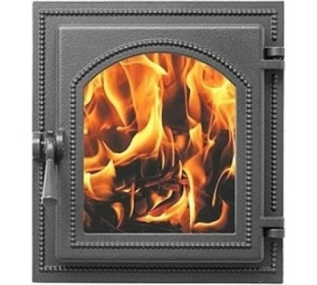 Дверка ВЕЗУВИЙ каминная 220 (Антрацит)