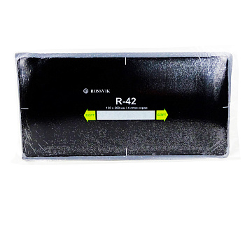 Пластырь кордовый RS-42 (термо), 130*260мм