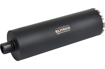 Коронка для алмазного бурения ELITECH 132х450, 1 1/4"