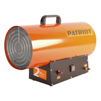 Калорифер газовый Patriot GS 30, 30квт, 650м3/ч, пьезо поджиг, редуктор, шланг Калорифер газовый Patriot GS 30, 30квт, 650м3/ч, пьезо поджиг, редуктор, шланг