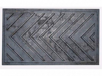 Плита малая с частым ребрами 510*340*15 17кг