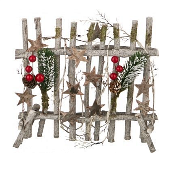 Заборчик декор. WL-016 25*22см