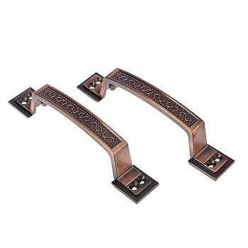 Ручка-скоба РС-100 Бронза Металл, белая, медная