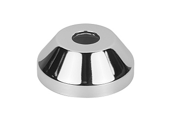 Ь Отражатель глубокий из нержавеющей стали 1/2", хром, пара VALFEX