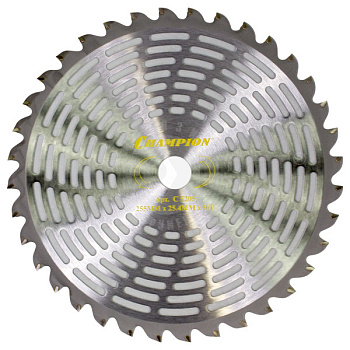 Нож с зубцами из твердого сплава Super Light 36/255/25,4 (SRM-330ES/SRM-350ES,4605), CHAMPION